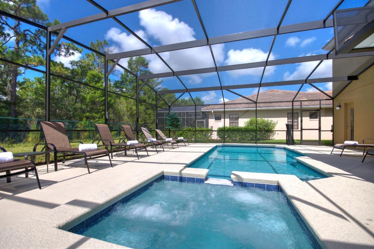 South Facing Pool Near Disney 5 Bed Luxury Kissimmee Dış mekan fotoğraf